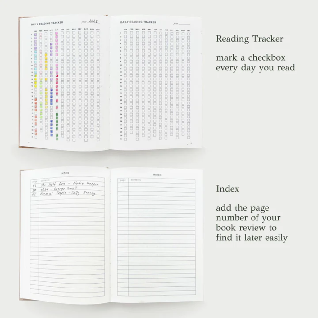 Kunitsa Co. Reading Journal – Original Edition