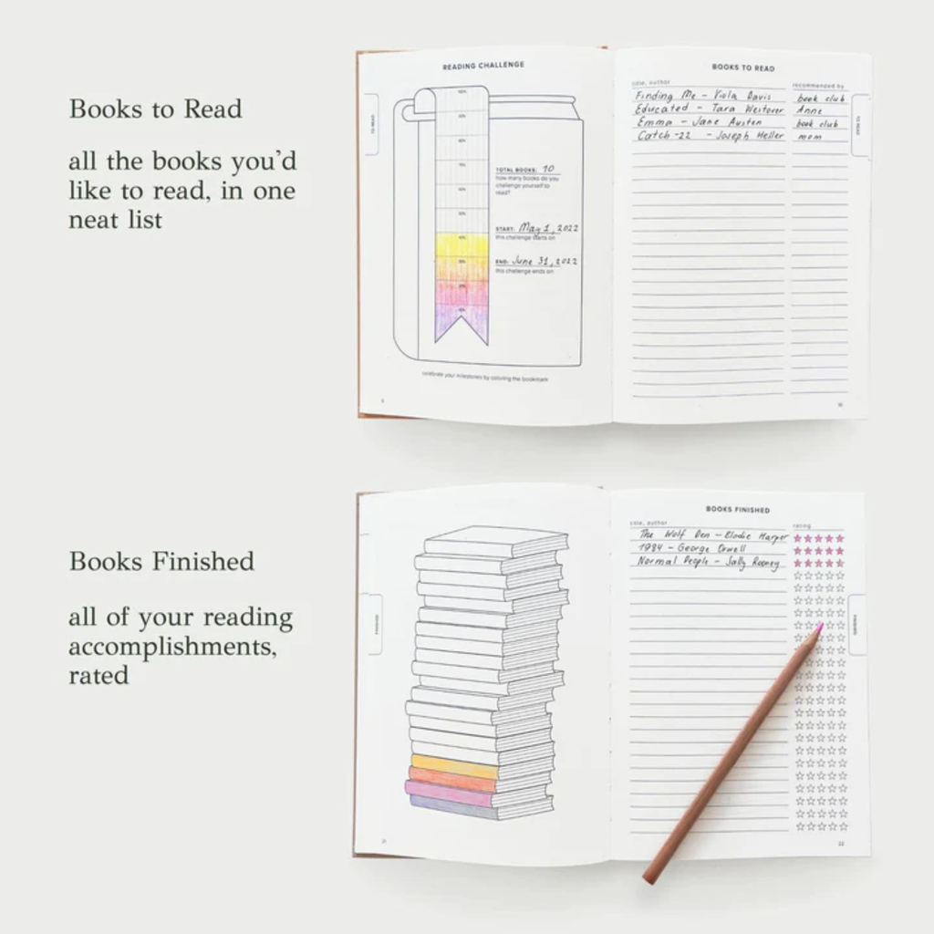 Kunitsa Co. Reading Journal – Original Edition