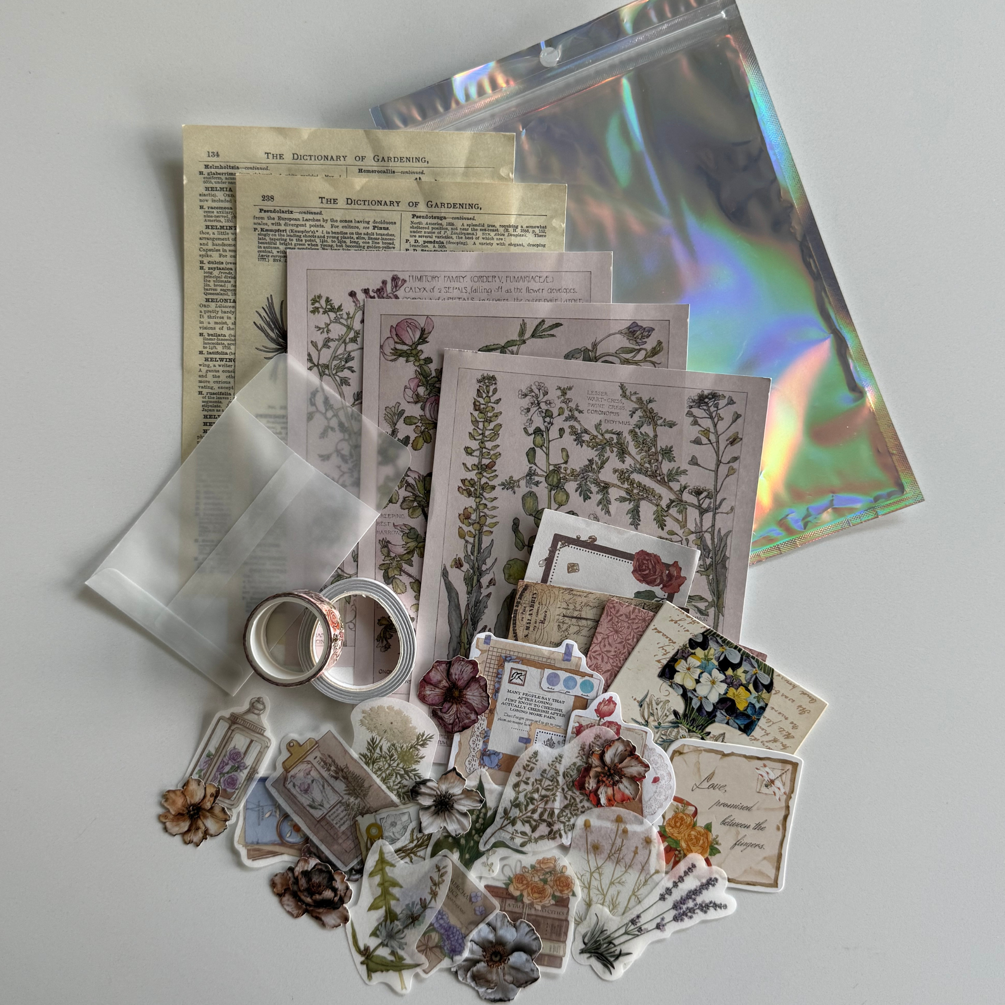 The Junk Journal Ephemera & Tape Expansion Pack