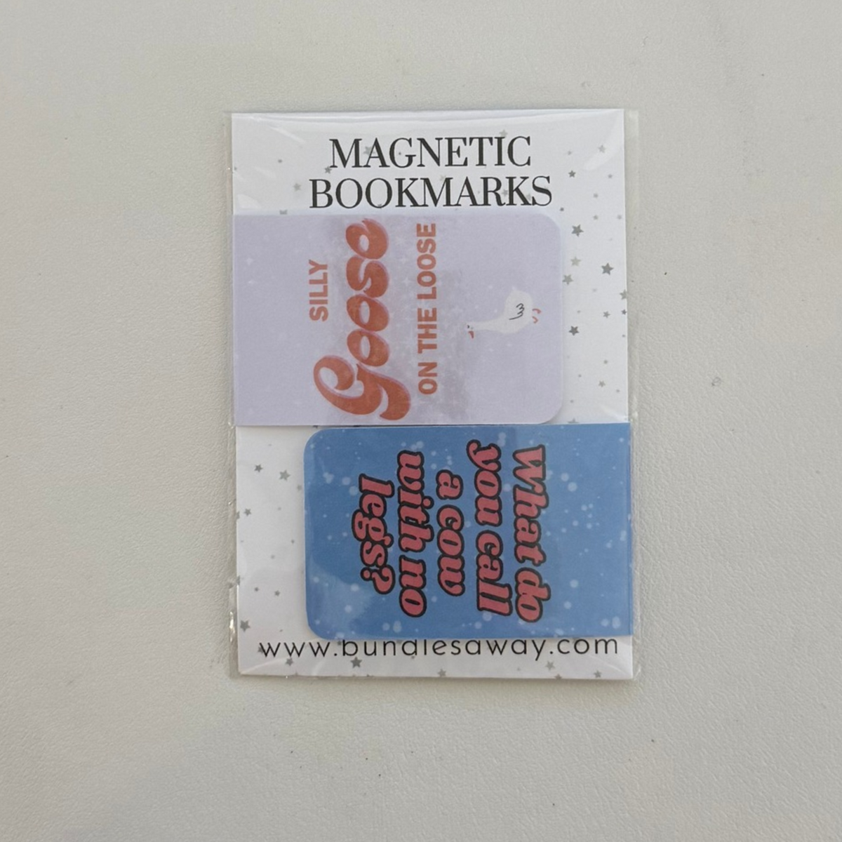 Magnetic Bookmarks - 2 Pack