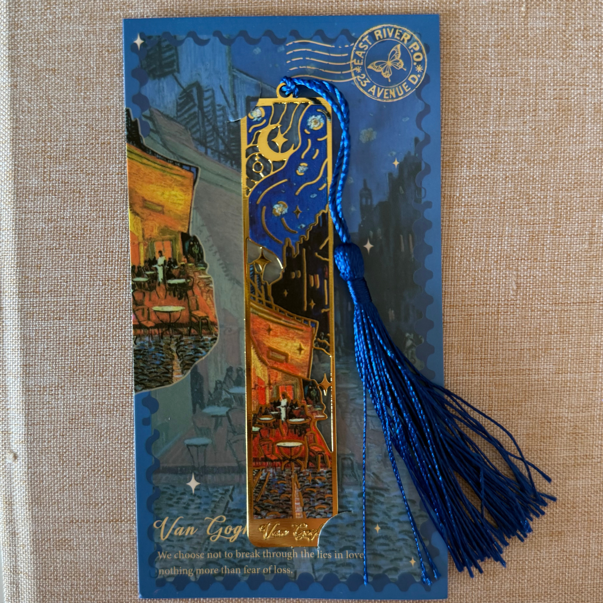 The Fine Art Metal Bookmark
