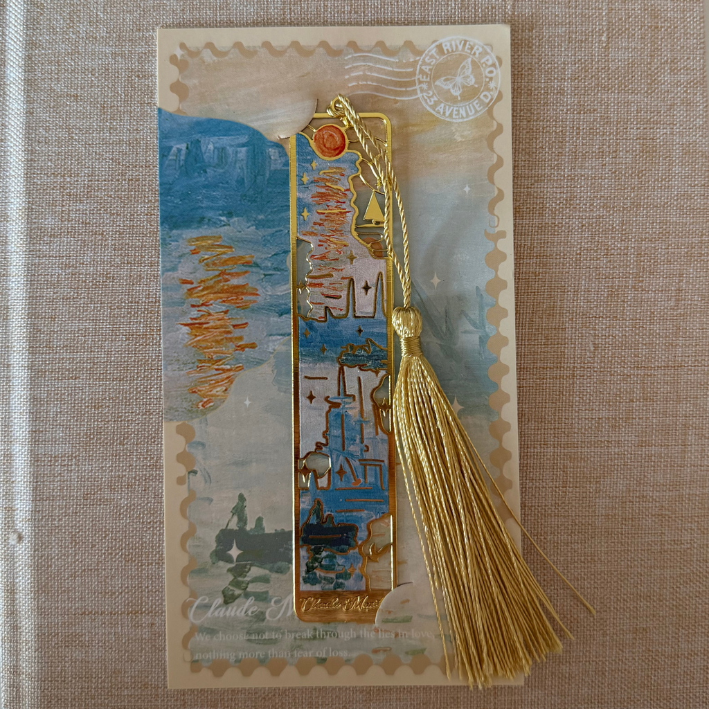 The Fine Art Metal Bookmark