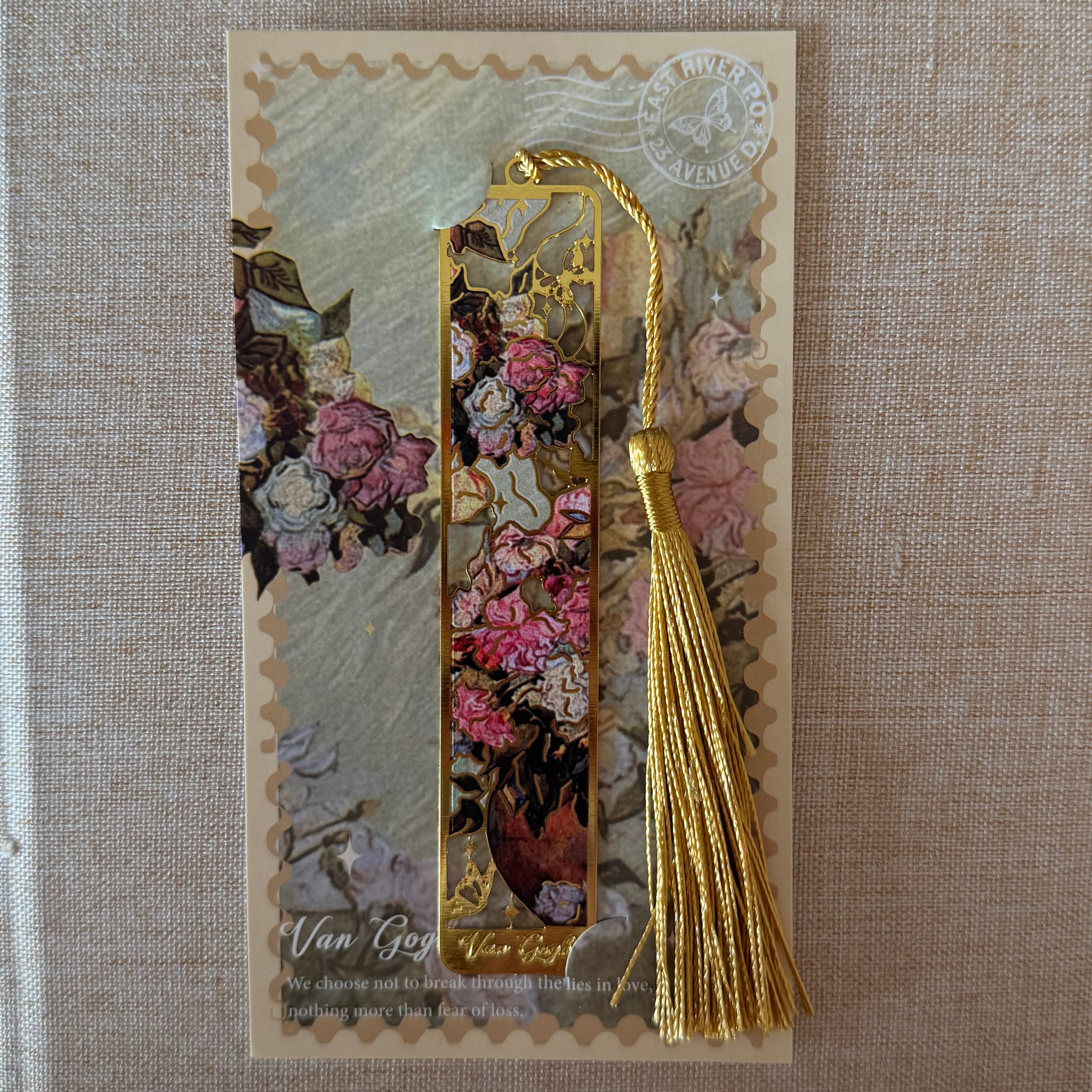 The Fine Art Metal Bookmark