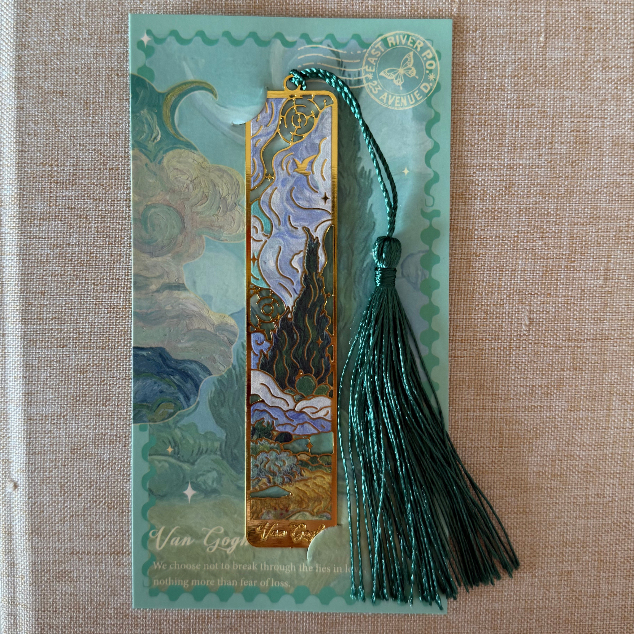 The Fine Art Metal Bookmark