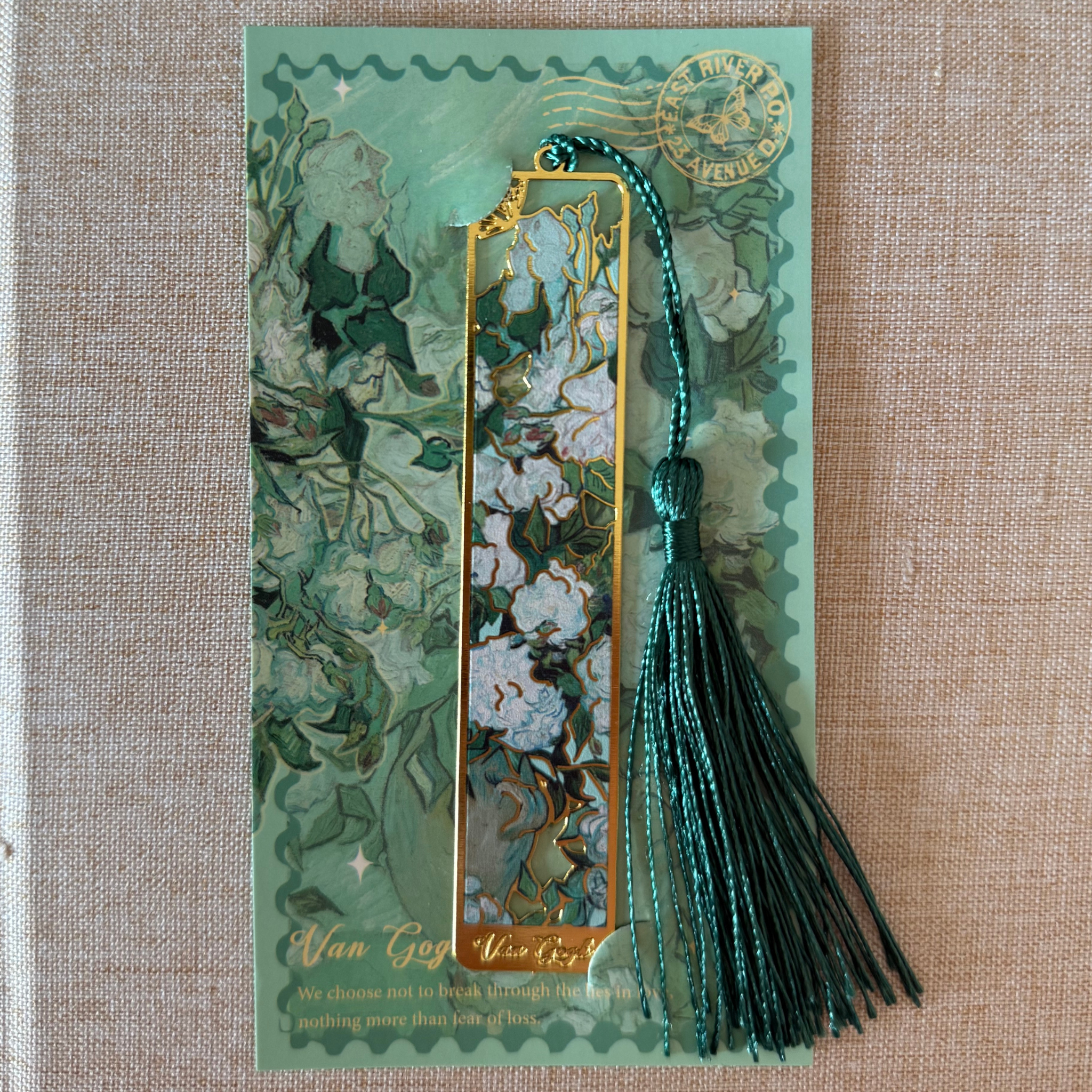 The Fine Art Metal Bookmark