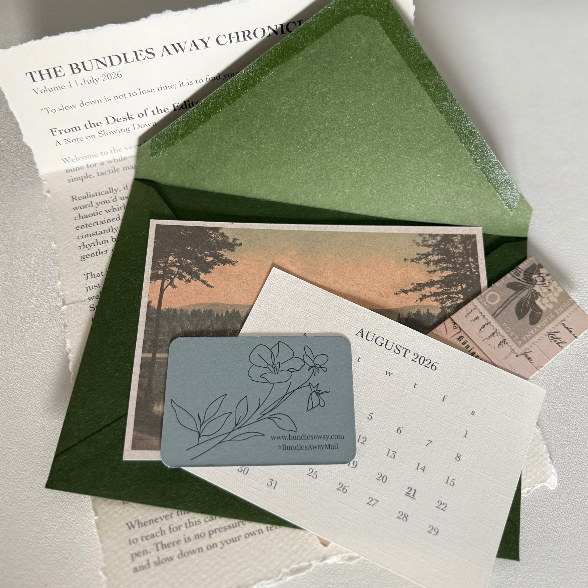 The Chronicle Mail Club - Monthly Dispatch