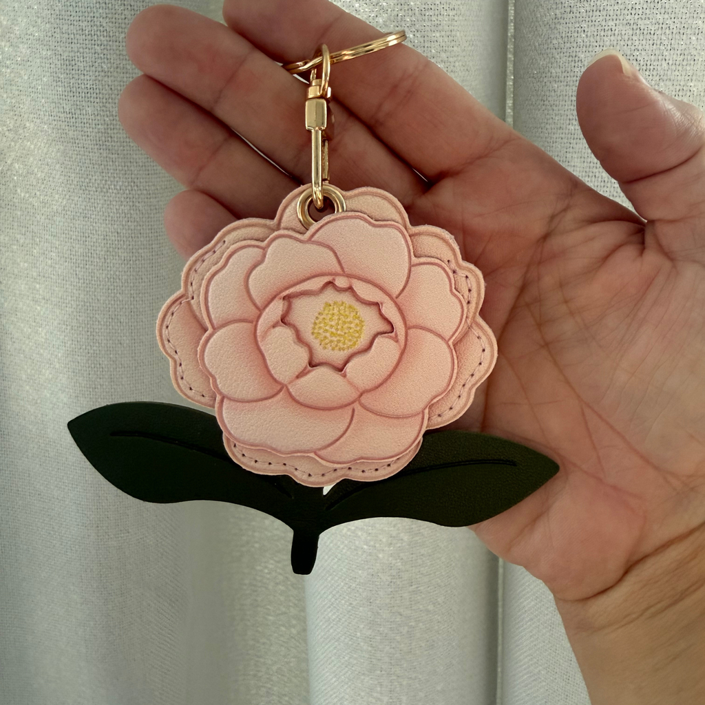 The Wildflower Leather Bag Charm