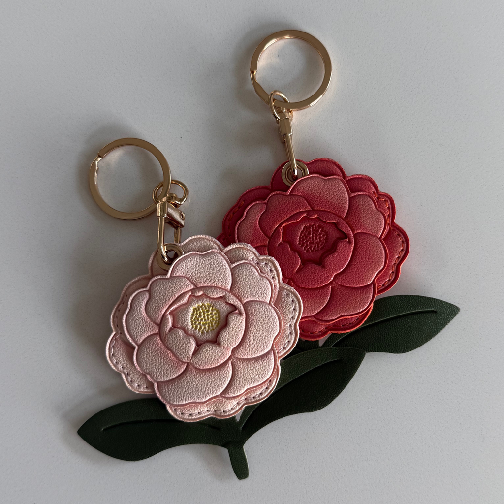 The Wildflower Leather Bag Charm