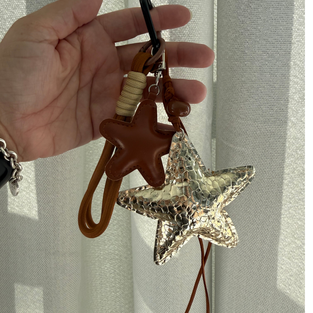The Fabled Star Rope Bag Charm