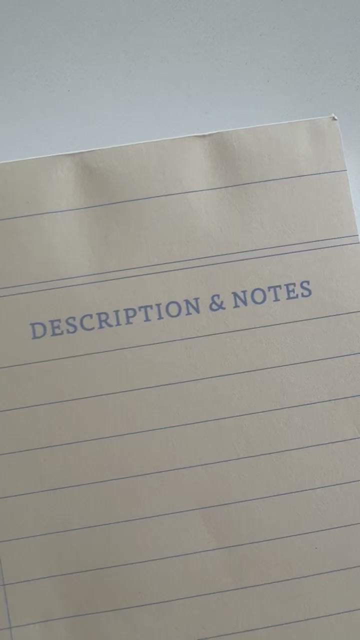 The Library Card Task Pad
